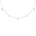 18 K Yellow Gold Emerald