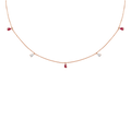 18 K Rose Gold Ruby