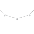 18 K White Gold