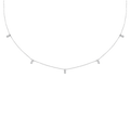 18 K White Gold