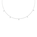 18 K White Gold