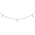 18 K White Gold