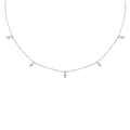 18 K White Gold
