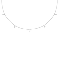 18 K White Gold