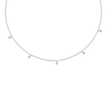 18 K White Gold