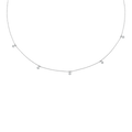 18 K White Gold