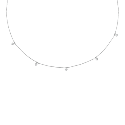 18 K White Gold