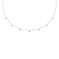 18 K White Gold