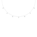 18 K White Gold