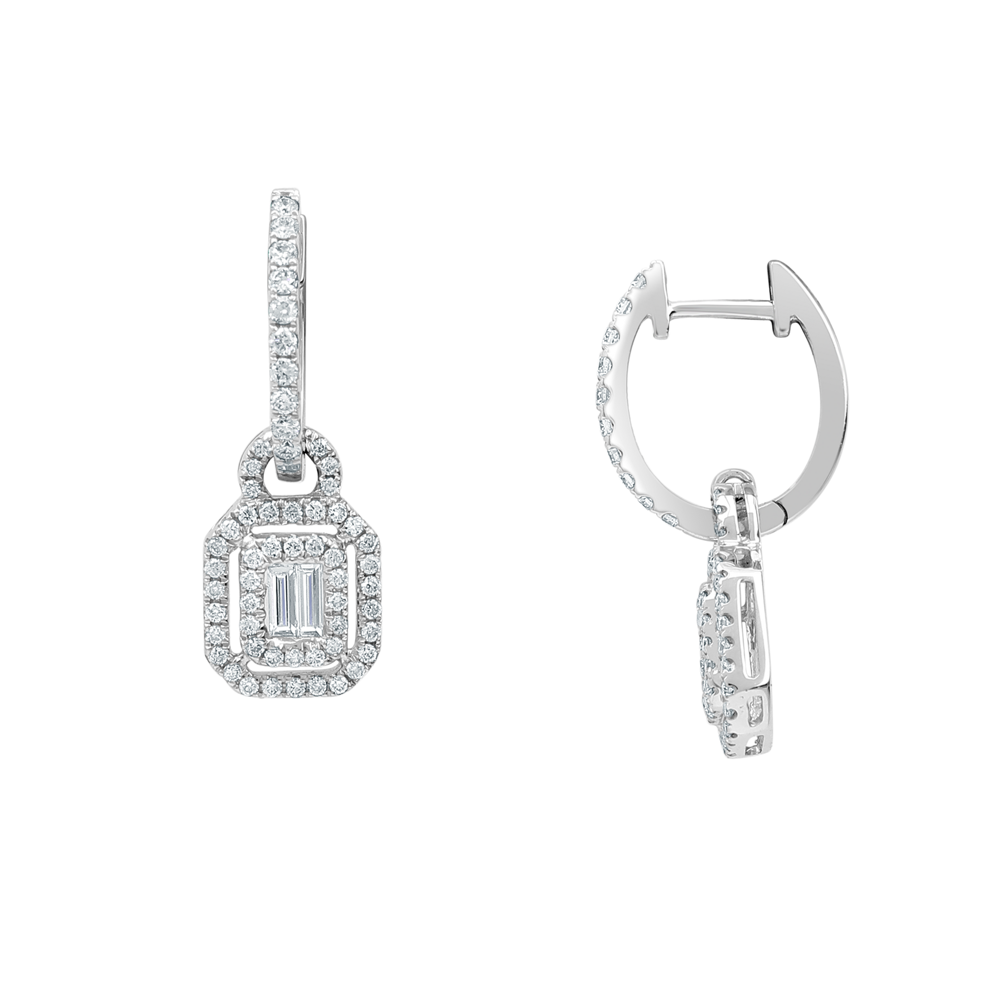 18 K White Gold