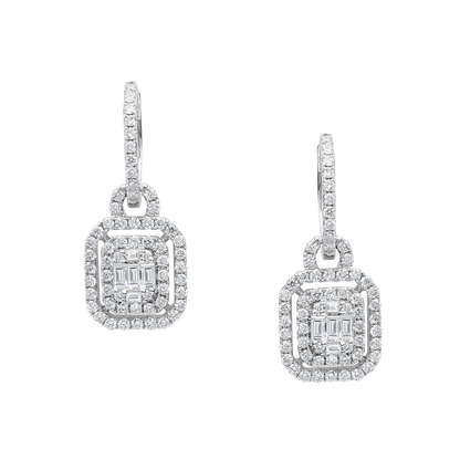 18 K White Gold