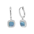 18 K White Gold Londonbluetopaz