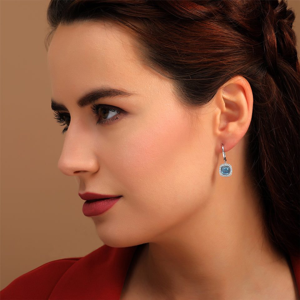 18 K White Gold Londonbluetopaz