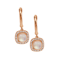 18 K Rose Gold Rosequartz