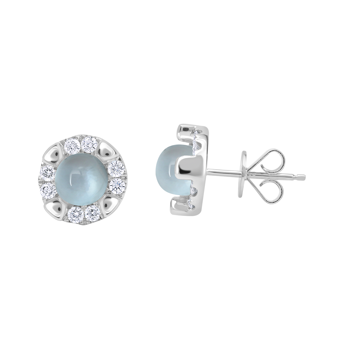 18 K White Gold Londonbluetopaz