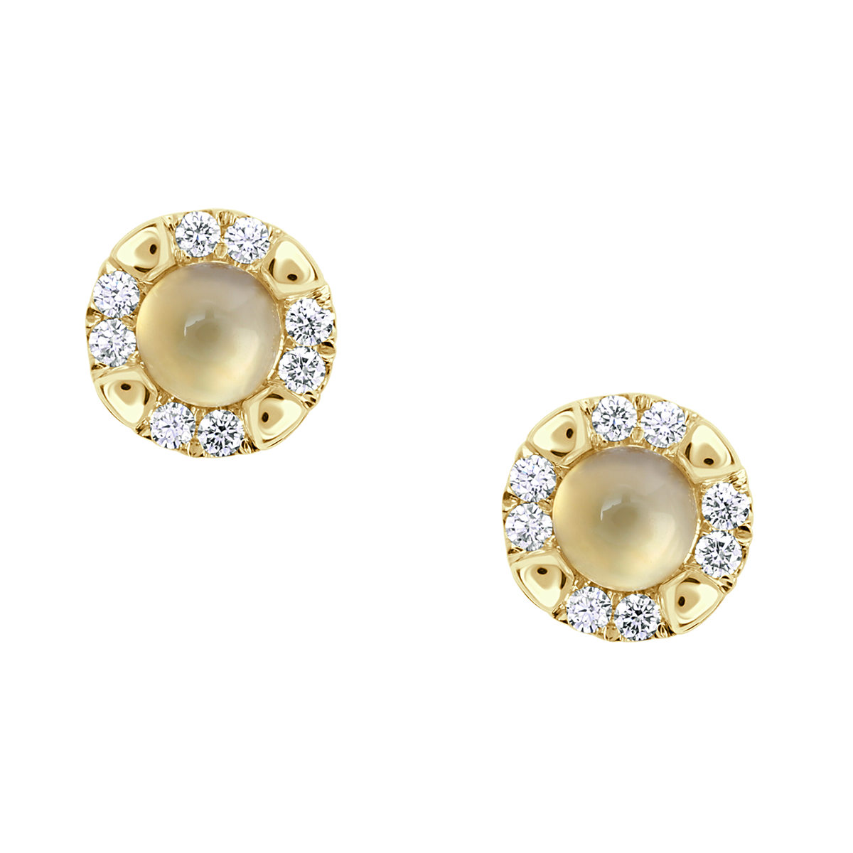 18 K Yellow Gold Citrine