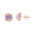 18 K Rose Gold Amethyst