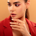 18 K Rose Gold Ruby