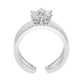 18 K White Gold