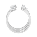 18 K White Gold