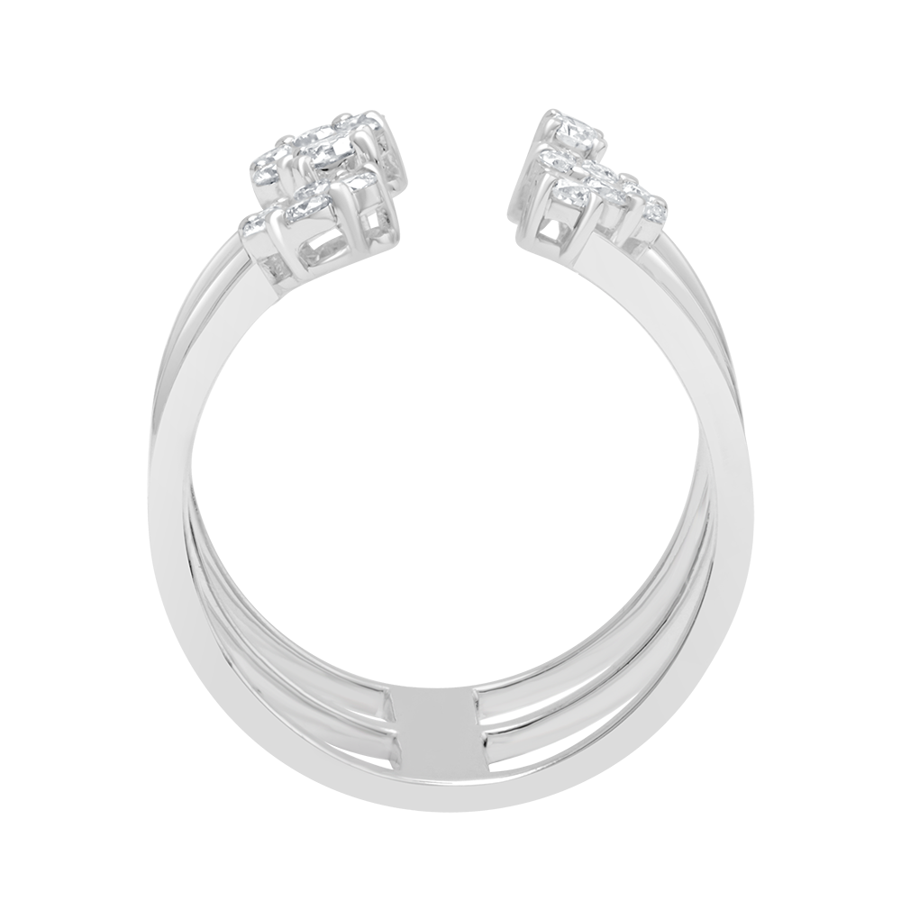 18 K White Gold