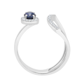 18 K White Gold Sapphire