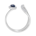 18 K White Gold Sapphire