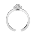 18 K White Gold