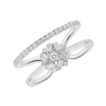 18 K White Gold