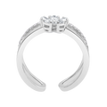 18 K White Gold