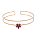 18 K Rose Gold Ruby