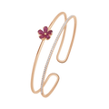 18 K Rose Gold Ruby