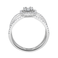 18 K White Gold