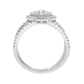 18 K White Gold