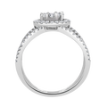 18 K White Gold