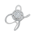 18 K White Gold