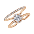 18 K Rose Gold