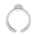18 K White Gold
