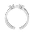 18 K White Gold