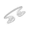 18 K White Gold