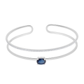 18 K White Gold Sapphire