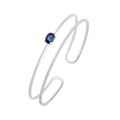 18 K White Gold Sapphire