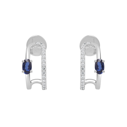 18 K White Gold Sapphire