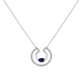 18 K White Gold Sapphire