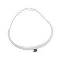 18 K White Gold Sapphire