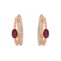 18 K Rose Gold Ruby