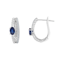 18 K White Gold Sapphire