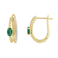 18 K Yellow Gold Emerald