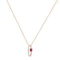 18 K Rose Gold Ruby