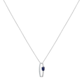 18 K White Gold Sapphire